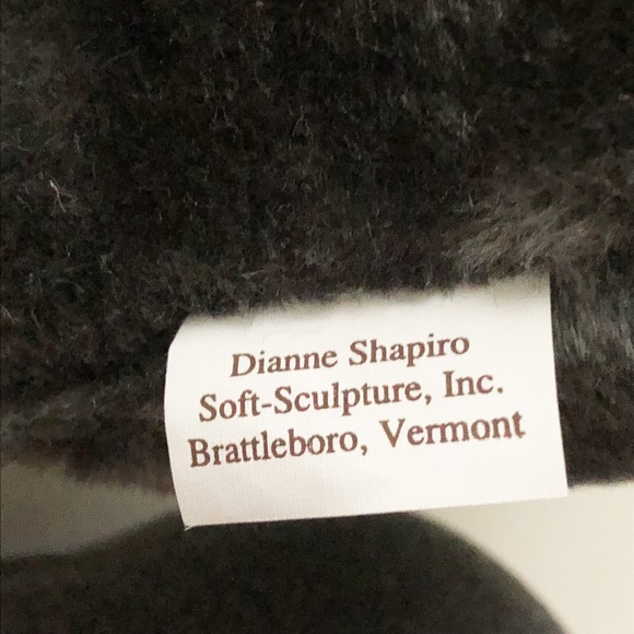 Humane Trophy Elephant Plush Head Mount Soft Sculpture Dianne Shapiro - Picture 9 of 9